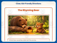 Rhyming Bear Reading Comprehension Worksheet – 2nd Grade Animals preview 4