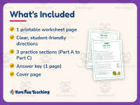 Right, Write Homophones Worksheet – 3rd Grade Grammar Practice preview 5