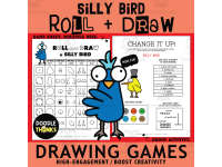Roll and Draw a Silly Bird Game preview
