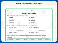 Root Words Worksheet – 2nd Grade Prefixes & Suffixes Practice preview 4