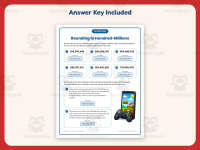 Rounding to Hundred Millions Worksheet – 5th Grade Estimation Practice preview 3