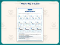 Rounding to Tens Worksheet – 4th Grade Estimation & Place Value preview 3