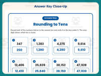 Rounding to Tens Worksheet – 4th Grade Estimation & Place Value preview 7