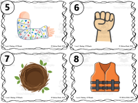S Blends Spelling Task Cards Bundle | Beginning and Ending Blends preview 4