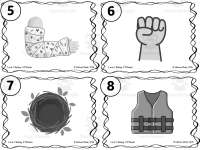 S Blends Spelling Task Cards Bundle | Beginning and Ending Blends preview 5