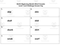 S Blends Spelling Task Cards Bundle | Beginning and Ending Blends preview 7