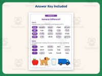 Same Different Categories Worksheet – 1st Grade Compare and Contrast preview 3