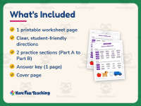 Same Different Categories Worksheet – 1st Grade Compare and Contrast preview 5