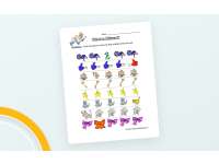 Same Different Objects Worksheet preview