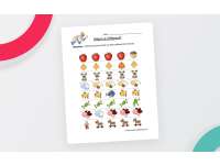 Same Different Picture Worksheet preview