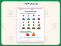 Same Different Pictures Worksheet – 1st Grade Compare and Contrast preview 2