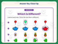 Same Different Pictures Worksheet – 1st Grade Compare and Contrast preview 7