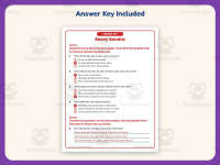 Sassy Sandra Reading Comprehension Worksheet – 3rd Grade Practice preview 3