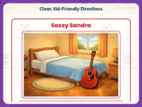 Sassy Sandra Reading Comprehension Worksheet – 3rd Grade Practice preview 4