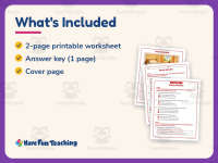 Sassy Sandra Reading Comprehension Worksheet – 3rd Grade Practice preview 5