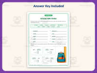 School Alphabetical Order Worksheet – 3rd Grade Back to School preview 3