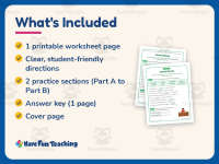 School Words Fill in the Blank Worksheet – 2nd Grade Back to School preview 5