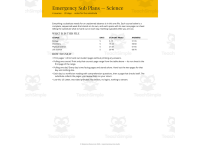 Science Emergency Sub Plans BUNDLE - 4 Courses, 20 Days No Prep preview 2