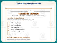 Scientific Method Worksheet – 4th Grade Experiments & Scientists preview 4