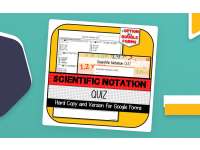 Scientific Notation QUIZ preview