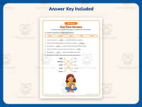 Senses Fill in the Blanks Worksheet – 2nd Grade Anatomy Practice preview 3