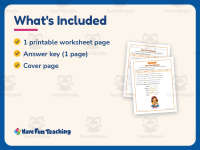 Senses Fill in the Blanks Worksheet – 2nd Grade Anatomy Practice preview 5