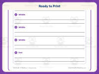 Sequencing Events Organizer Worksheet – 3rd Grade Plot Practice preview 7