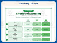 Shades of Meaning Worksheet – 2nd Grade Synonyms Practice + Answer Key preview 7