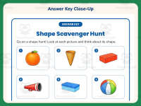 Shape Scavenger Hunt Worksheet – 1st Grade Geometry & Shapes Practice preview 7