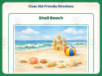 Shell Beach Reading Comprehension Worksheet – 1st Grade Oceans preview 4