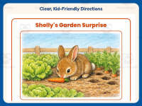 Shelly’s Garden Surprise Reading Comprehension Worksheet – 2nd Grade preview 4