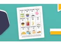 Shopping for Snacks Math Activity preview