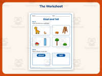 Short and Tall Worksheet – Kindergarten Measurement & Size Practice preview 2