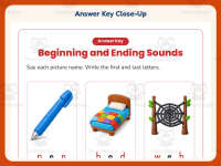 Short E Beginning and Ending Sounds Worksheet – Kindergarten CVC preview 7