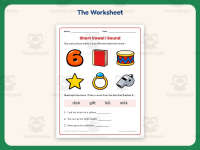 Short Vowel I Worksheet – 1st Grade Short Vowels Practice + Answer Key preview 2