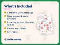 Short Vowels Coloring Worksheet – 1st Grade Phonics Practice preview 5