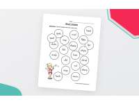 Short Vowels Coloring Worksheet preview