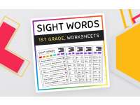 Sight Word Sentences, Fill in the Blanks, 1st Grade - SET 7 preview