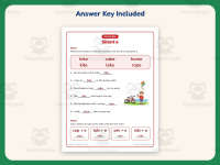 Silent E Fill in the Blank Worksheet – 1st Grade CVCe & Ending Sounds preview 3