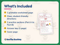 Silent E Word Search Worksheet – 1st Grade Ending Sounds & Vowels preview 5