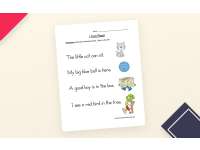Simple Sentences – Reading Practice Worksheet preview