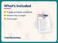 Sleeping Health and Fitness Reading Worksheet – 4th Grade Practice preview 5