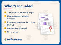 Smoking Cause and Effect Graphic Organizer – 2nd Grade Practice preview 5