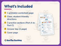 Snack Bar Money Worksheet – 3rd Grade Addition Practice + Answer Key preview 5
