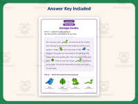 Snake Rebus Worksheet – 1st Grade Animals & Fluency Practice preview 3