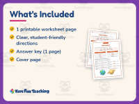 Solar System Sort Worksheet – 3rd Grade Space Practice + Answer Key preview 5