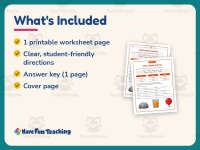 Solid Liquid Gas Explanation Worksheet – 4th Grade States of Matter preview 5