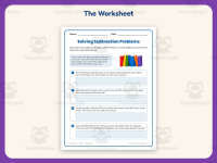 Solve Subtraction Word Problems Worksheet – 3rd Grade Math Practice preview 2