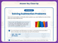 Solve Subtraction Word Problems Worksheet – 3rd Grade Math Practice preview 7