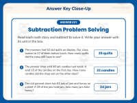 Solving Subtraction Word Problems Worksheet – 2nd Grade Math Practice preview 7